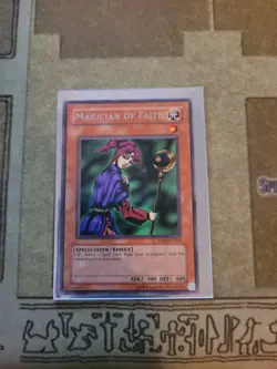 YUGIOH MAGICIAN OF FAITH MRD-EN036 RARE UNLIMITED ED NM 1996 - Image 1