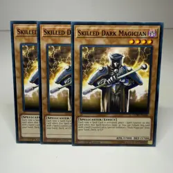 3x Yugioh Skilled Dark Magician LEDD-ENA06 Common - LP-NM 💎 - Image 1
