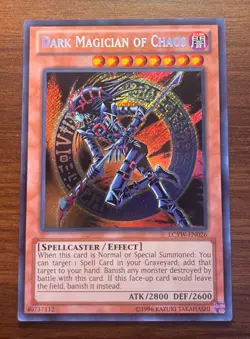 Dark Magician of Chaos | LCYW-EN026 | Secret Rare | NM | YuGiOh - Image 1