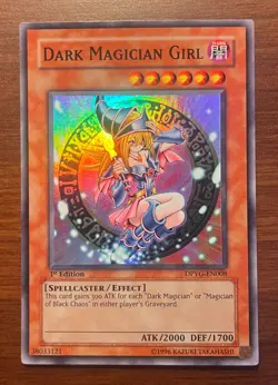 Dark Magician Girl | DPYG-EN008 | 1st Ed | LP | YuGiOh - Image 1