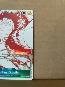 One Piece TCG - Monkey D. Luffy Promo - OP07-033 - Treasure Campaign Pack - Image 4