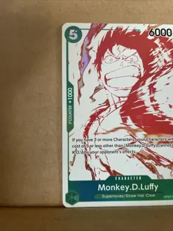 One Piece TCG - Monkey D. Luffy Promo - OP07-033 - Treasure Campaign Pack - Image 5