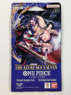 Lot Of 10 One Piece TCG The Azure Sea's Seven Sleeved Booster OP-14 EB04 English - Image 2