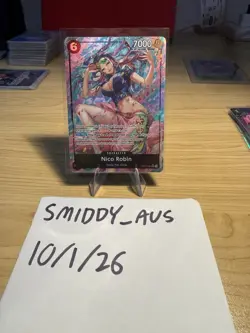 Nico Robin OP12-087 Alt Art Legacy of the Master One Piece ENGLISH - Image 1