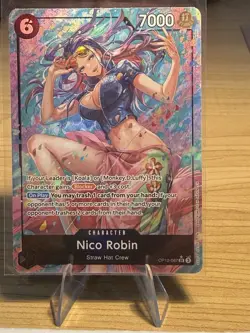 Nico Robin OP12-087 Alt Art Legacy of the Master One Piece ENGLISH - Image 2