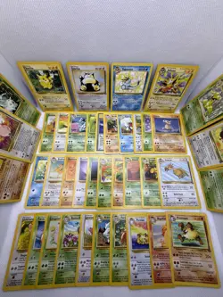 Vintage Pokemon Jungle Master Set 40 out of 64 Cards (62.5%) No Duplicates WOTC - Image 1