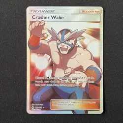 Crasher Wake 129/131 Forbidden Light Full Art Pokemon Card - Image 2