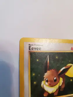 Pokemon Card Eevee 55/82 Team Rocket First Edition LP - Image 4