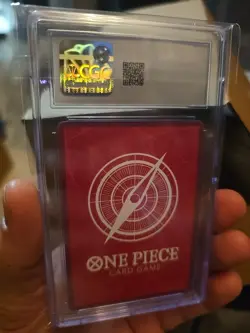 CGC 10 ONE PIECE Card Monkey D. Luffy Alt Art OP01-003 ROMANCE DAWN Japanese - Image 4