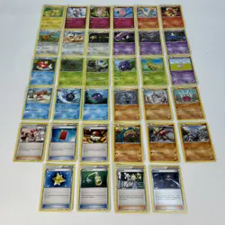 Pokemon XY Generations Inc Rare Uncommon Common Bundle No Duplicate Cards x34 - Image 1