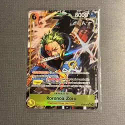 Roronoa Zoro ST29-014 Parallel Starter Deck Promo One Piece Card English - Image 1