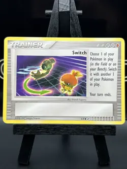 Pokemon Card - Switch Trainer 6/8 - Trading Figure Game - Image 3
