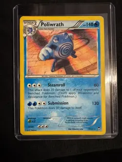 Poliwrath 17/111 Holo Rare XY Furious Fists Pokemon Card SKU:305 - Image 1