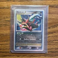 Pokemon TCG Darkrai LV.X Holo Promo DP19 100HP Diamond & Pearl Level Up Card - Image 1