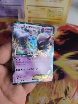 Pokemon Karte Card Holo Mewtwo Ex XY Blue Shock 1. Edition japanese NM-Mint - Image 3