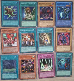 Yu-Gi-Oh! Card Lot Blue-Eyes, Red-Eyes, Spell, Trap - Image 3