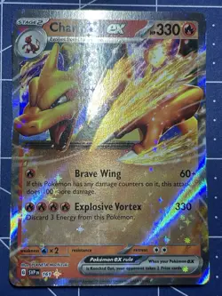 Charizard ex 161 Sv: Scarlet & Violet Promo Card Holo NM - Image 2