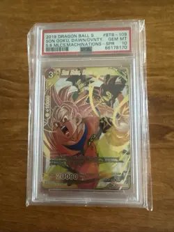 Son Goku Dawn of Divinity BT8-109 SPR Foil Dragon Ball Super Card Game | PSA 10 - Image 1