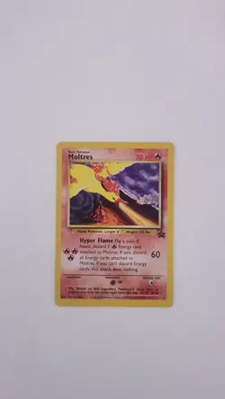 Pokemon TCG Moltres Black Star Promo Card #21. Basic Pokemon. Non Holo. - Image 1