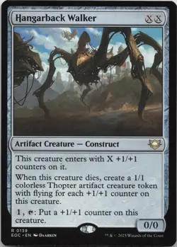 Hangarback Walker R Commander: Edge of Eternities 139 NM MTG - Image 1