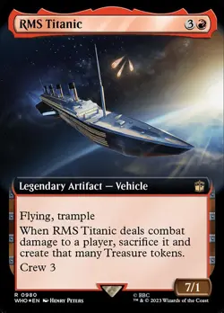 MTG RMS TITANIC 980 FOIL EXC - SURGE - WHO - MAGIC - Image 1