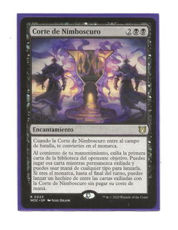 COURT OF LOCTHWAIN Wilds of Eldraine Commander MTG ESPANOL NM Magic - Image 1