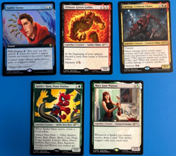 MTG Carnage, Peter Porker, Mary Jane Watson, Green Goblin, Spider-Sense, PROMOS - Image 1