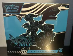 Pokemon TCG Scarlet & Violet Black Bolt Elite Trainer Box ETB New / Sealed - Image 1