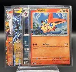Black Bolt White Flare 012, 020, 034, 062/086 Stamped Promo Set Pokemon TCG NM - Image 1