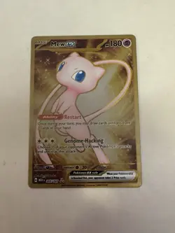 Pokemon: Mew EX 205/165 Metal Card 151 UPC Promo Card - Image 1