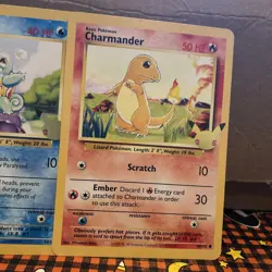 Pokemon TCG Bulbasaur Charmander Squirtle Jumbo Promo Cards Set - Image 2