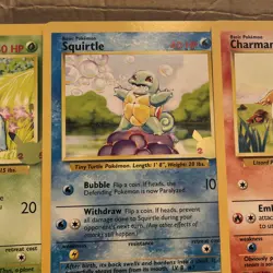 Pokemon TCG Bulbasaur Charmander Squirtle Jumbo Promo Cards Set - Image 3