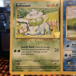Pokemon TCG Bulbasaur Charmander Squirtle Jumbo Promo Cards Set - Image 4