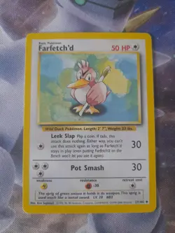 Farfetch’d 27/102 - Base Set - 4th Print UK - 1999-2000 - Pokemon Card - LP - Image 1