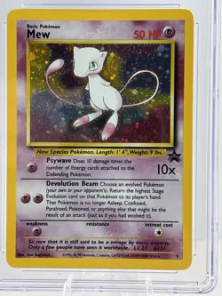 2000 POKEMON PROMO BLACK STAR POKEMON LEAGUE #9 MEW-HOLO CGC 8.5 NM/MINT+ - Image 2