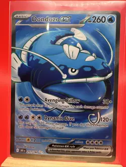 Dondozo ex Pokemon TCG 211/182 Sv10: Destined Rivals Holo - Image 1