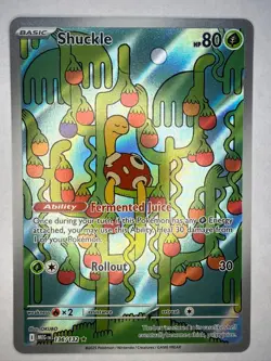 Shuckle 136/132 | Illustration Rare | Mega Evolution | NM | Pokemon TCG - Image 1