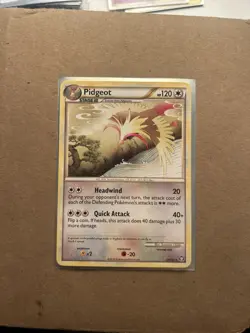 Pidgeot Triumphant Pokemon TCG 29/102 HeartGold & SoulSilver Rare - Image 1