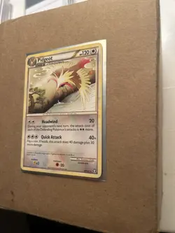 Pidgeot Triumphant Pokemon TCG 29/102 HeartGold & SoulSilver Rare - Image 3