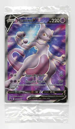 Pokemon TCG Mewtwo SWSH 229 Black Star Promo Sealed - Image 1