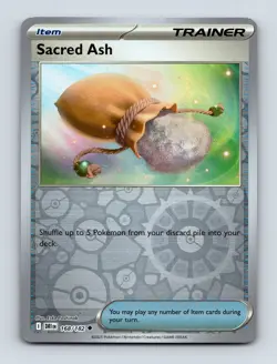 Sacred Ash - Destined Rivals 168/182 - Uncommon - Reverse Holo - NM - Pokemon - Image 1