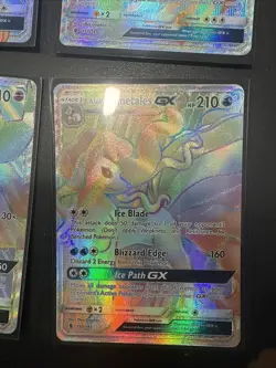 5Pcs Rainbow Umbreon Espeon Eevee Gx Pokemon Chinese Sun&Moon CSMYC 001-005 - Image 5