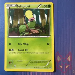 XY Furious Fists - LP - Bellsprout 1/111 Pokemon English (US Seller) - Image 1