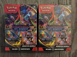 Pokemon TCG: Mega Evolution Phantasmal Flames Booster Bundle (6 Packs) Lot of 2 - Image 1