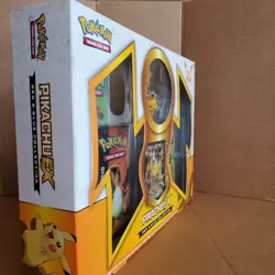 Pokemon TCG 2016 Pikachu EX Red & Blue Collection Box (Sealed) - Image 3