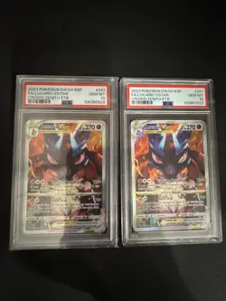 Lucario VSTAR SWSH291 PSA 10 2023 Pokemon Sword & Shield Crown Zenith ETB Promo - Image 1