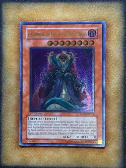 Yugioh Vennominon The King Of Poisonous Snakes TAEV-EN014 Ultimate Rare 1st LP - Image 1
