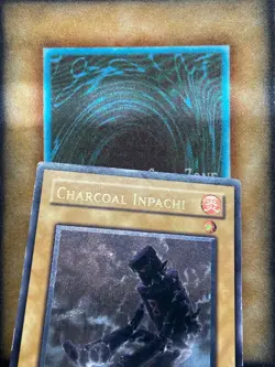 Yugioh Charcoal Inpachi SOD-EN001 Ultimate Rare 1st Ed MP - Image 3