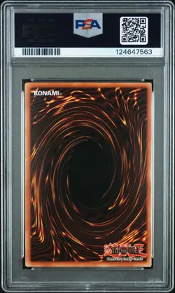 2005 Yu-Gi-Oh! Infernal Flame Emperor SD3 1st Edition Ultra Rare PSA 9 - Image 2