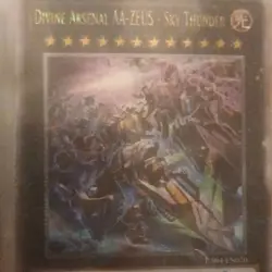 Konami Yu-Gi-Oh! Divine Arsenal AA-ZEUS Xyz Effect 1st Ed PHRA-EN020 ATK 3000 D. - Image 1